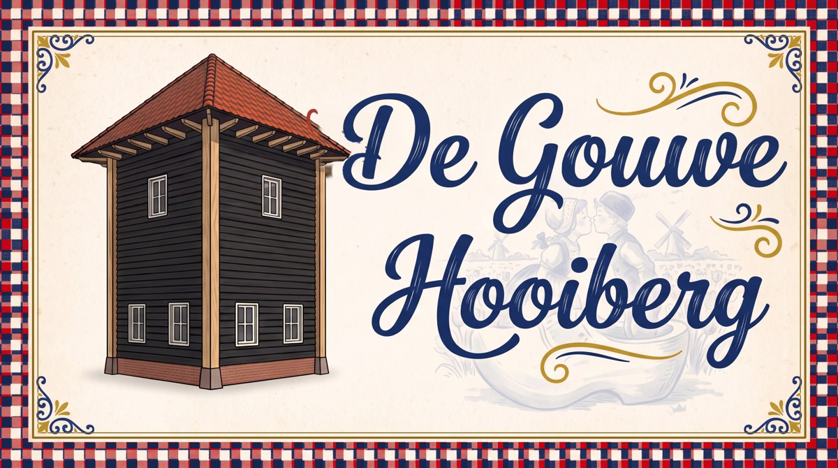 Logo van B&B De Gouwe Hooiberg in Hoogwoud